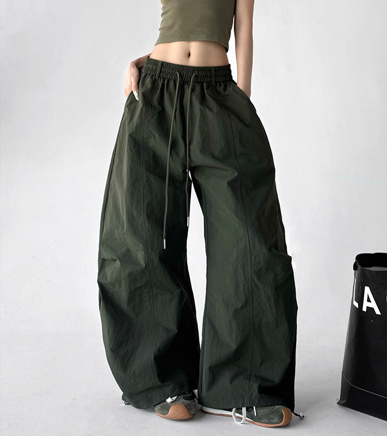 Dopamine Wide-Leg Parachute Pants - CT785