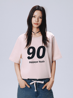 90 Graphic Oversized Tee - COPPING THREADS - RAPPEYE