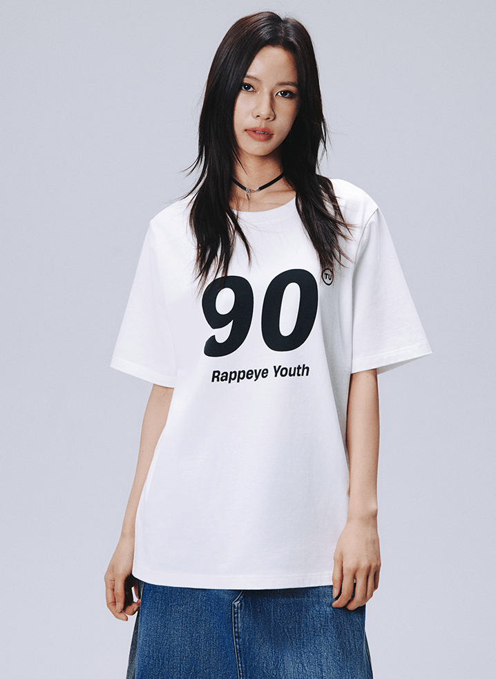 90 Graphic Oversized Tee - COPPING THREADS - RAPPEYE