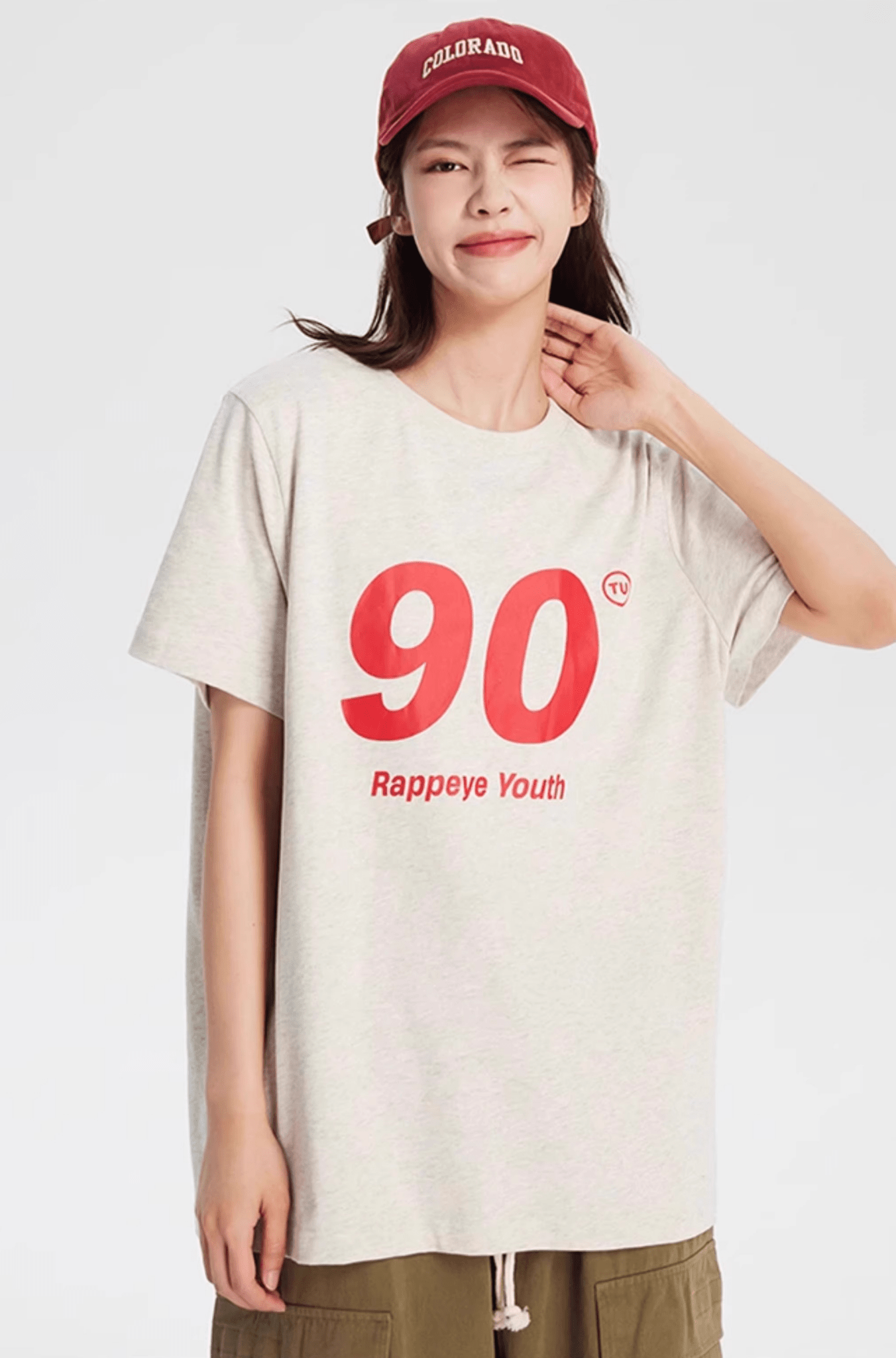 90 Graphic Oversized Tee - COPPING THREADS - RAPPEYE