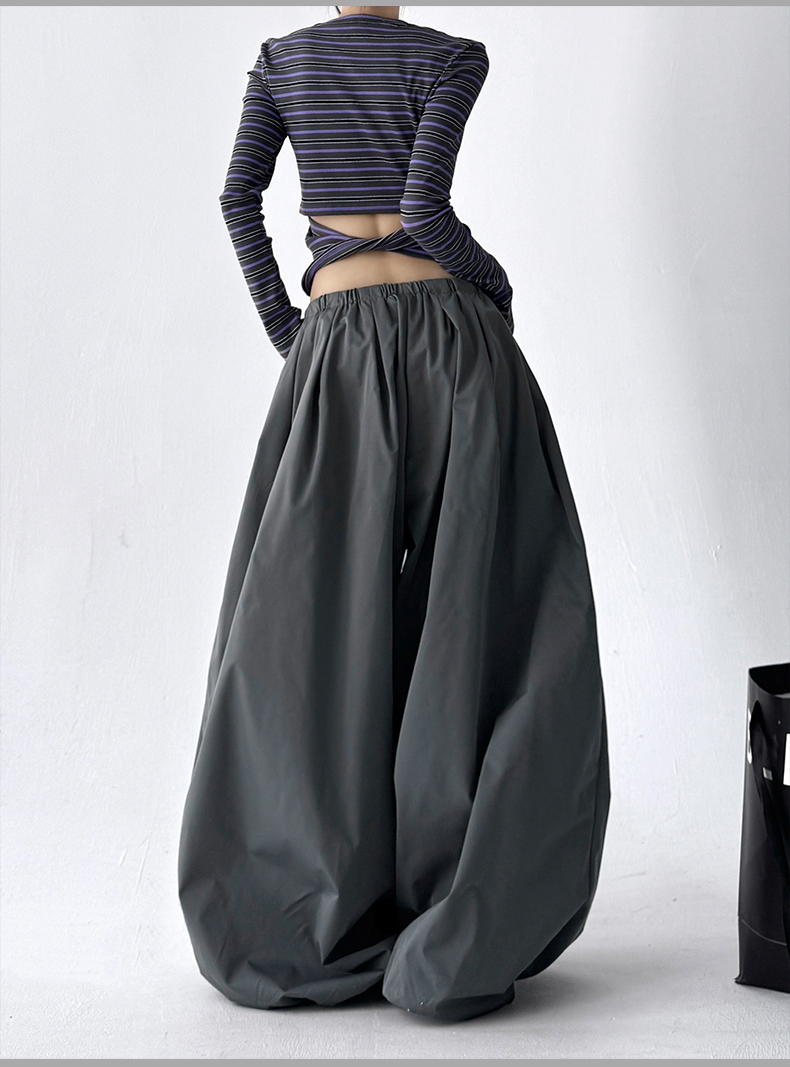 Ultra Wide‑Leg Puff Pants