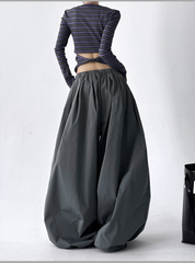 Ultra Wide‑Leg Puff Pants