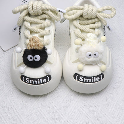 Little Briquettes Plush Shoelace Buckle Accessories