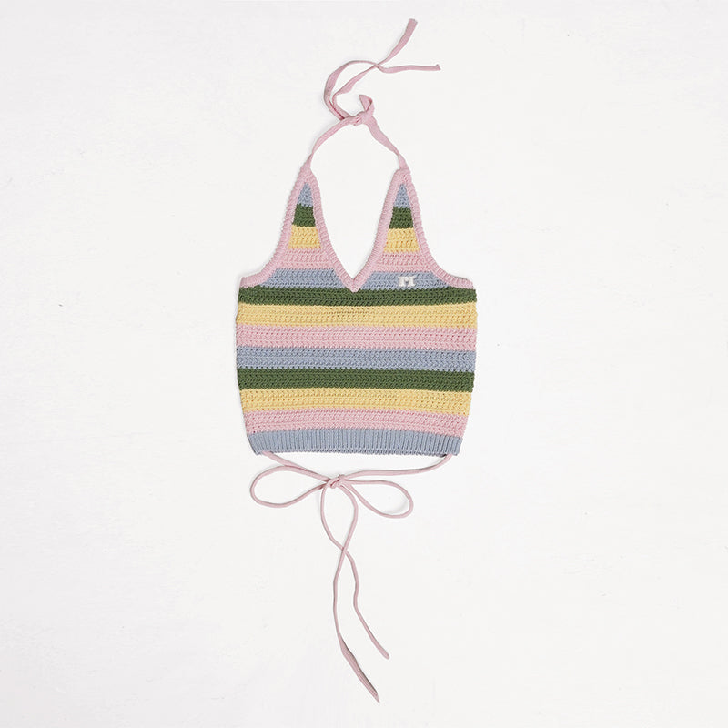 Colorblock Striped Camisole Tank Top