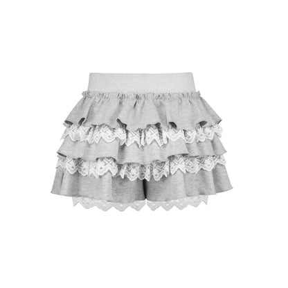 Lace Trimmed Cake Skirt