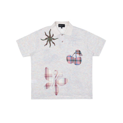 Cherry Print Polo Tee