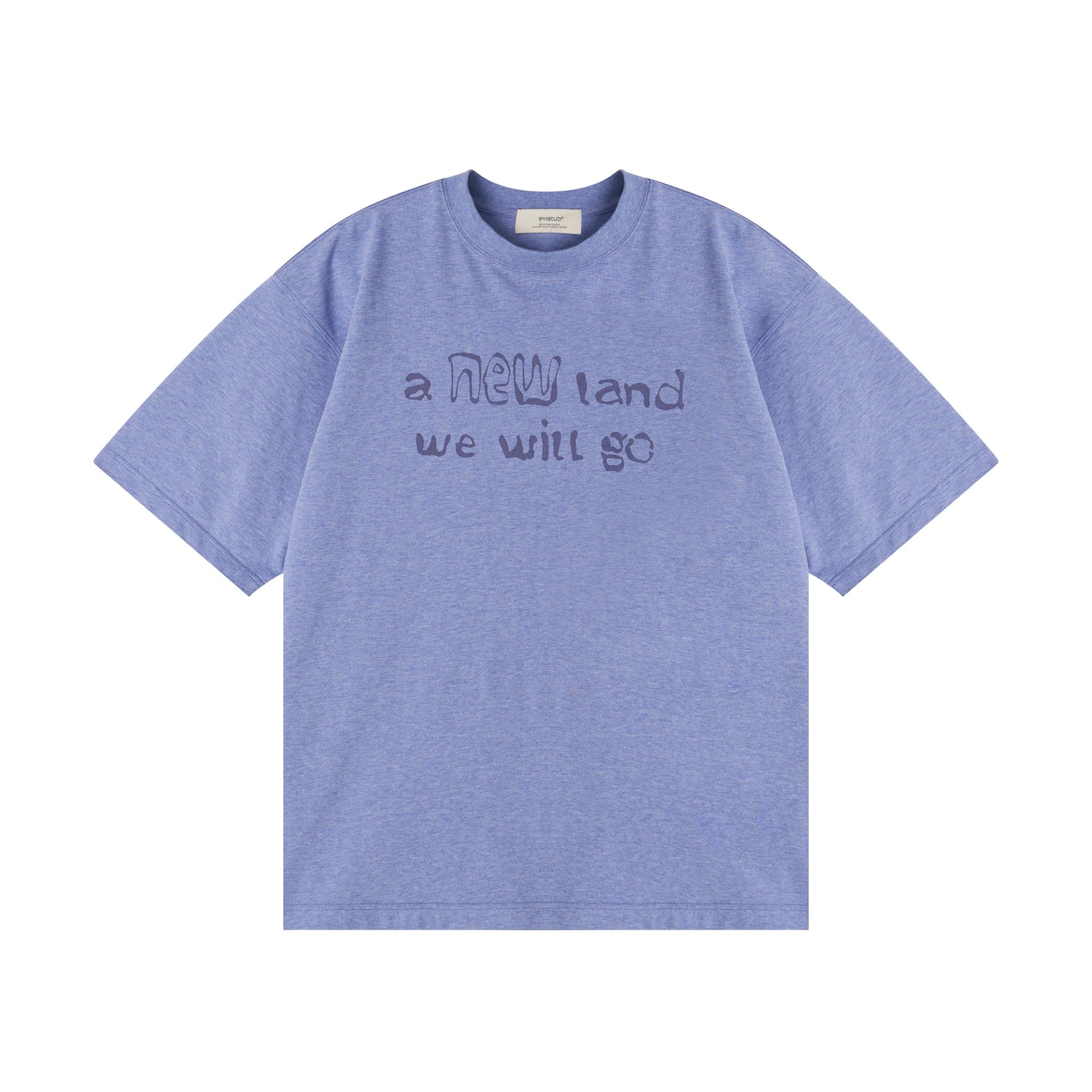 Text Watermark Print Tee