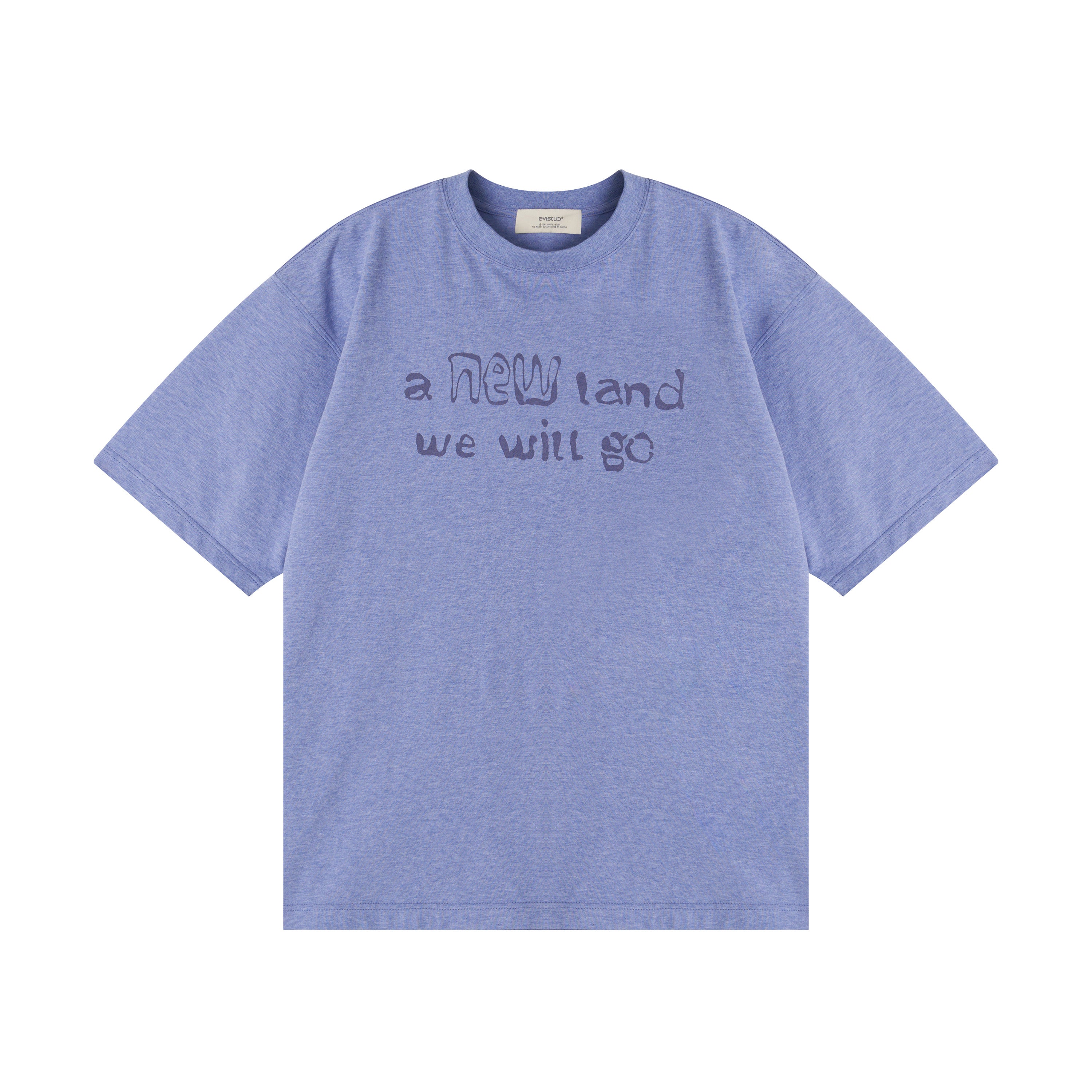 Text Watermark Print Tee