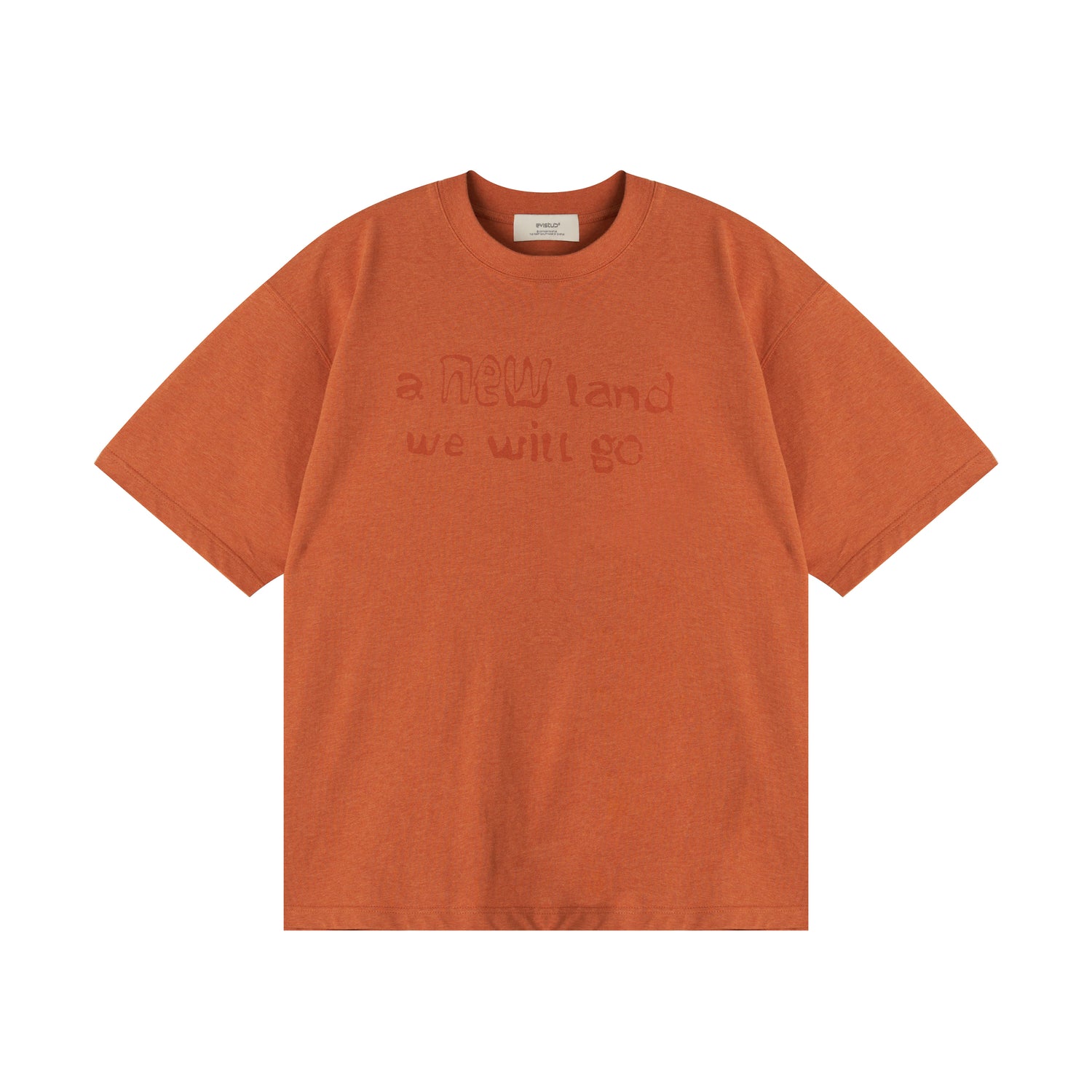 Text Watermark Print Tee