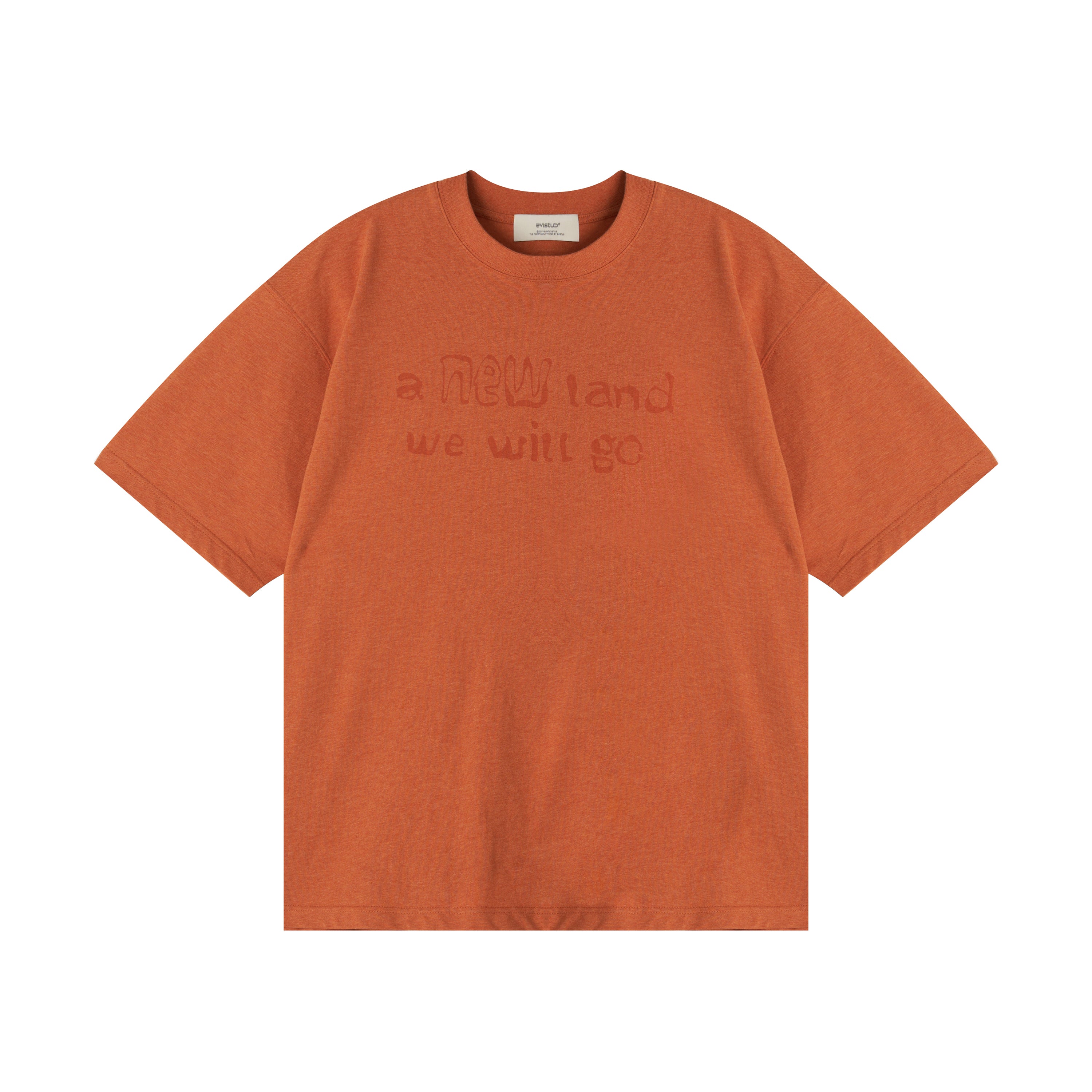 Text Watermark Print Tee