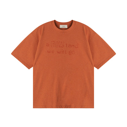 Text Watermark Print Tee