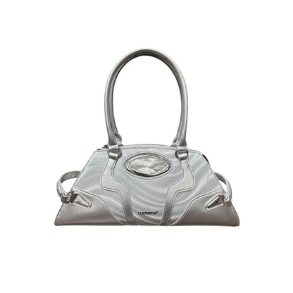 CULTIVATOR Y2K Glow Wave Pattern Shoulder Bag