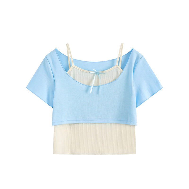 Bow Two-Piece Tee