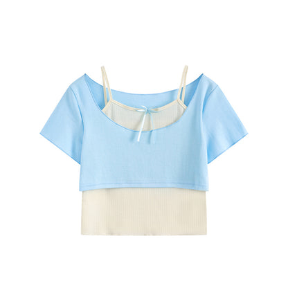 Bow Two-Piece Tee