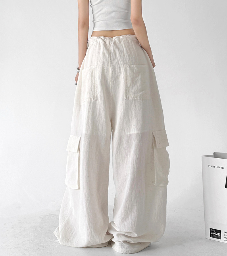 Slouchy Side Pocket Cargo Pants - CT8112
