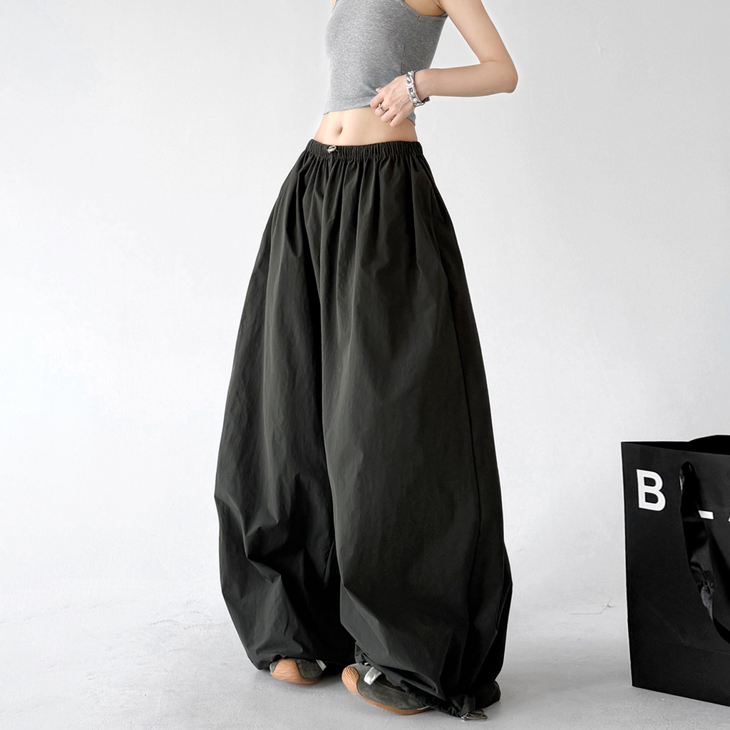 Flowy Balloon Wide Leg Pants - CT66174