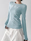 ABC Letter Fitted Long-Sleeve Top - CT52112 - COPPING THREADS - CT ORIGINALS