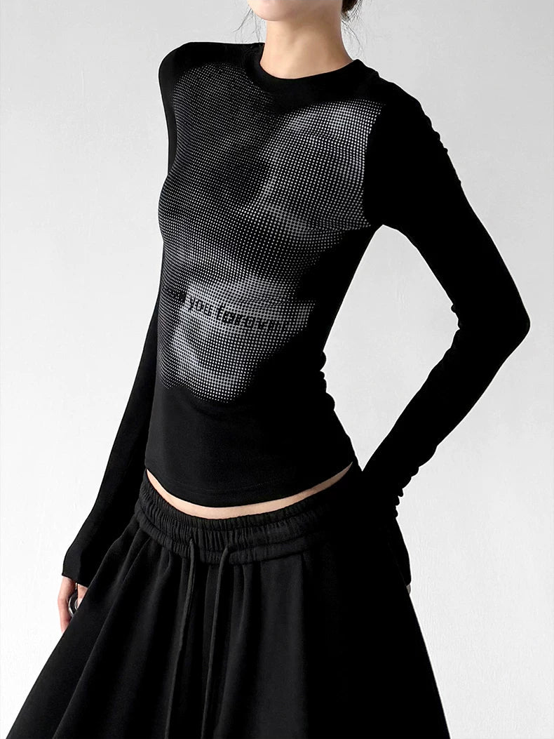 Abstract-Print T-Shirt - COPPING THREADS - CT ORIGINALS