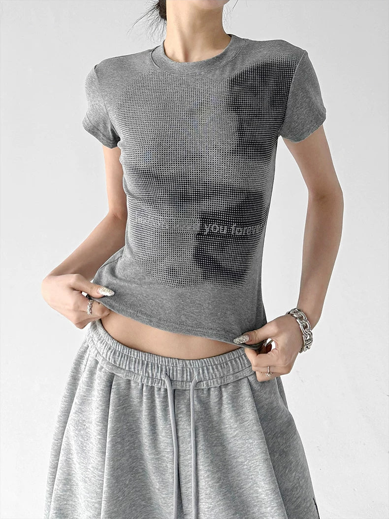 Abstract-Print T-Shirt - COPPING THREADS - CT ORIGINALS