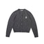 Academic Embroidered Badge Knitted Cardigan - COPPING THREADS - MOROMORO