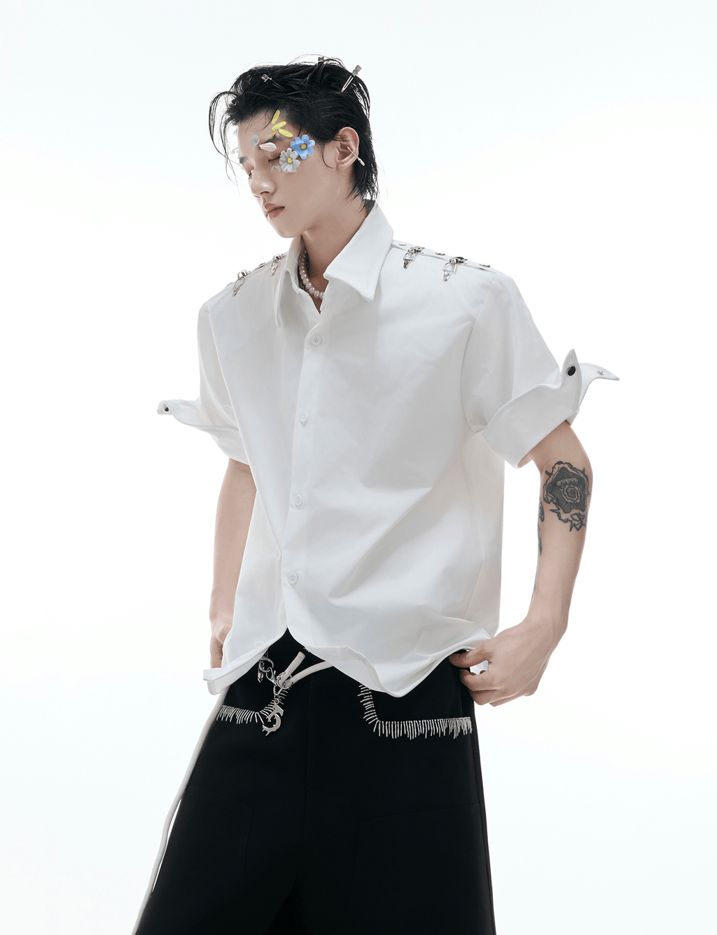 Airplane Buckle Deconstructed Utility Shirt - COPPING THREADS - ArguE CulturE