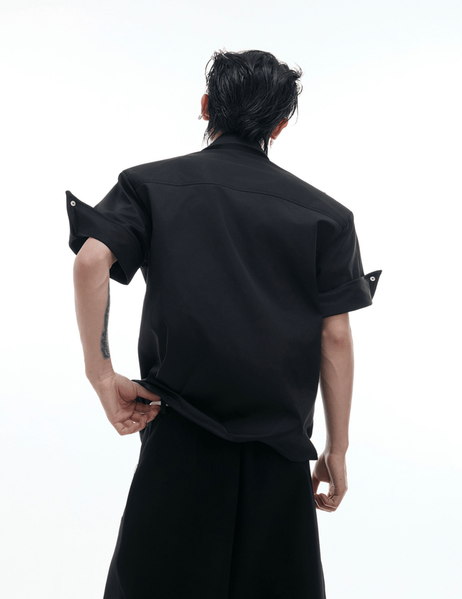 Airplane Buckle Deconstructed Utility Shirt Main Image