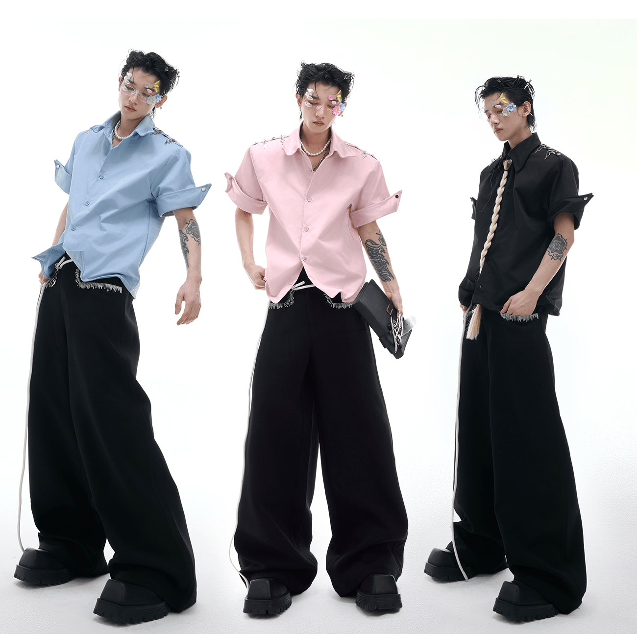 Airplane Buckle Deconstructed Utility Shirt - COPPING THREADS - ArguE CulturE