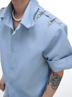 Airplane Buckle Deconstructed Utility Shirt - COPPING THREADS - ArguE CulturE