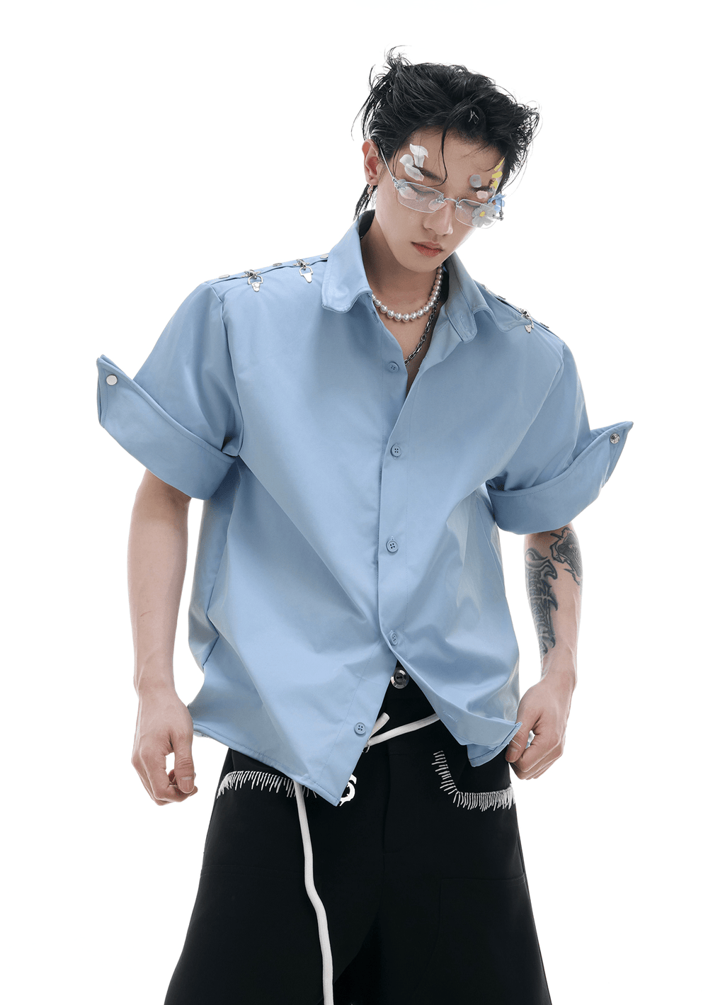 Airplane Buckle Deconstructed Utility Shirt - COPPING THREADS - ArguE CulturE