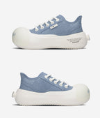 AMMESON Balloon Toe Canvas - Blue - COPPING THREADS - AMMESON