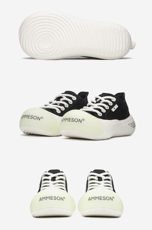 AMMESON Balloon Toe Canvas - Oreo - COPPING THREADS - AMMESON
