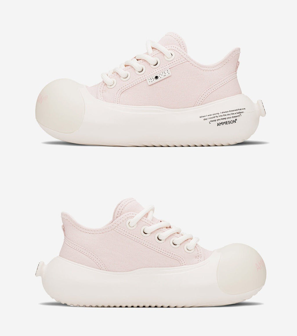AMMESON Balloon Toe Canvas - Pink - COPPING THREADS - AMMESON