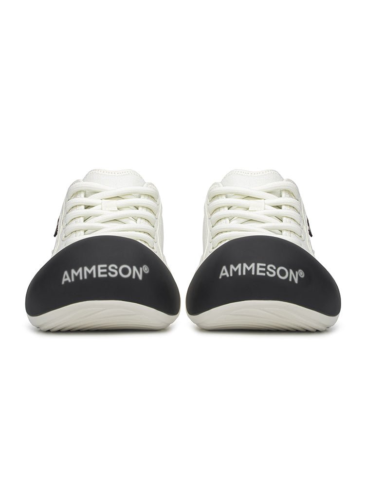 AMMESON Balloon Toe Canvas - White - COPPING THREADS - AMMESON
