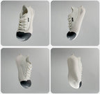 AMMESON Balloon Toe Canvas - White - COPPING THREADS - AMMESON