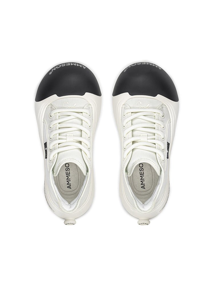 AMMESON Balloon Toe Canvas - White - COPPING THREADS - AMMESON