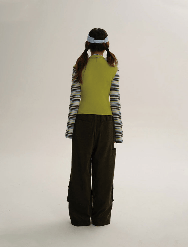 Angel Graphic Layered Mock Neck Tee Main Image