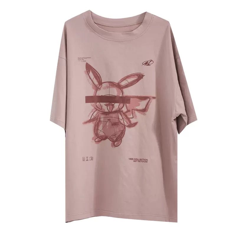 Anime - inspired Hand - Drawn Tee - COPPING THREADS - Harsh and Cruel