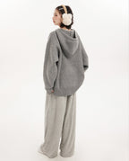 Apple Graphic Knit Hoodie Sweater - COPPING THREADS - CT Select