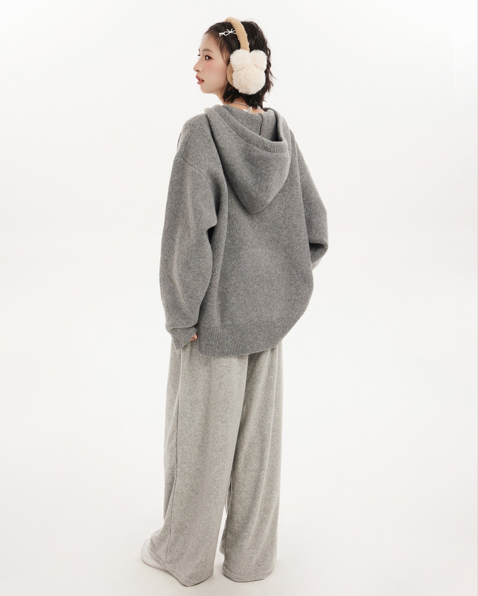 Apple Graphic Knit Hoodie Sweater - COPPING THREADS - CT Select