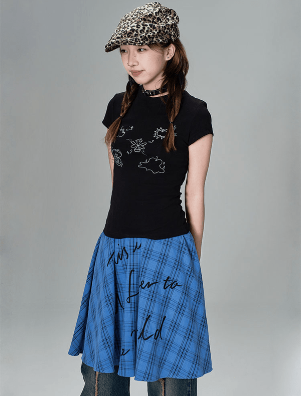 AppleLife Graphic Fitted Tee - COPPING THREADS - CT Coquette