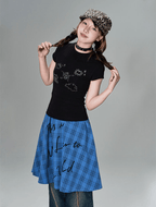 AppleLife Graphic Fitted Tee - COPPING THREADS - CT Coquette