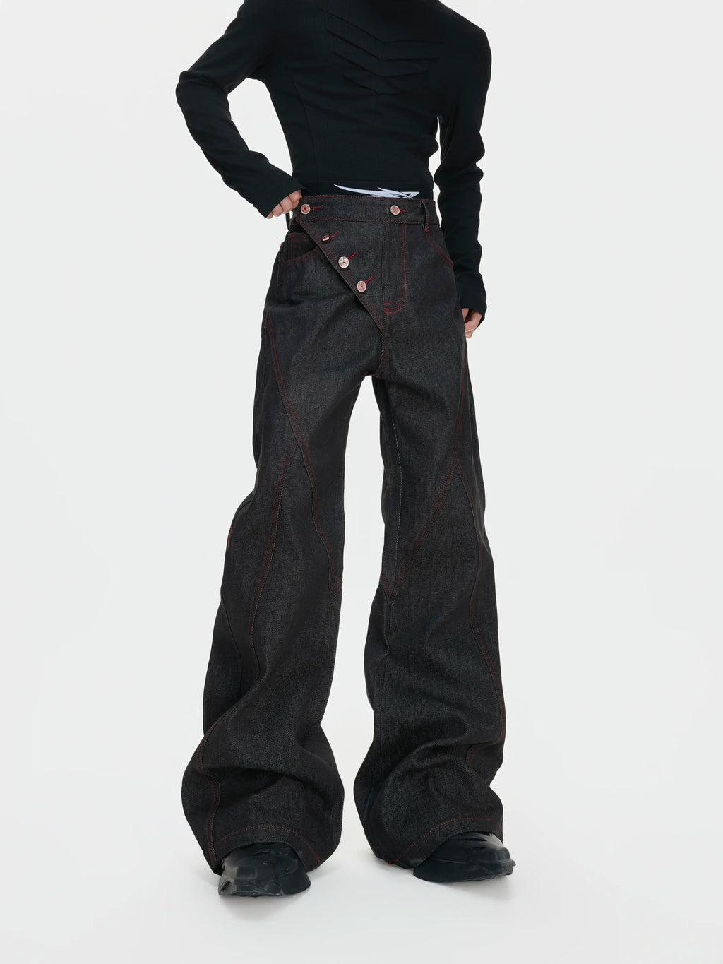 Argue Culture Flight-Buckle Work Jacket - gallery view 3