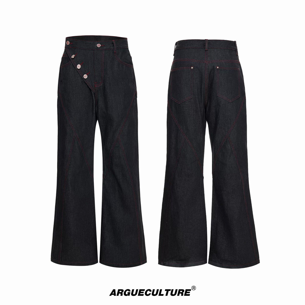 Argue Culture Flight-Buckle Work Jacket - color view 8