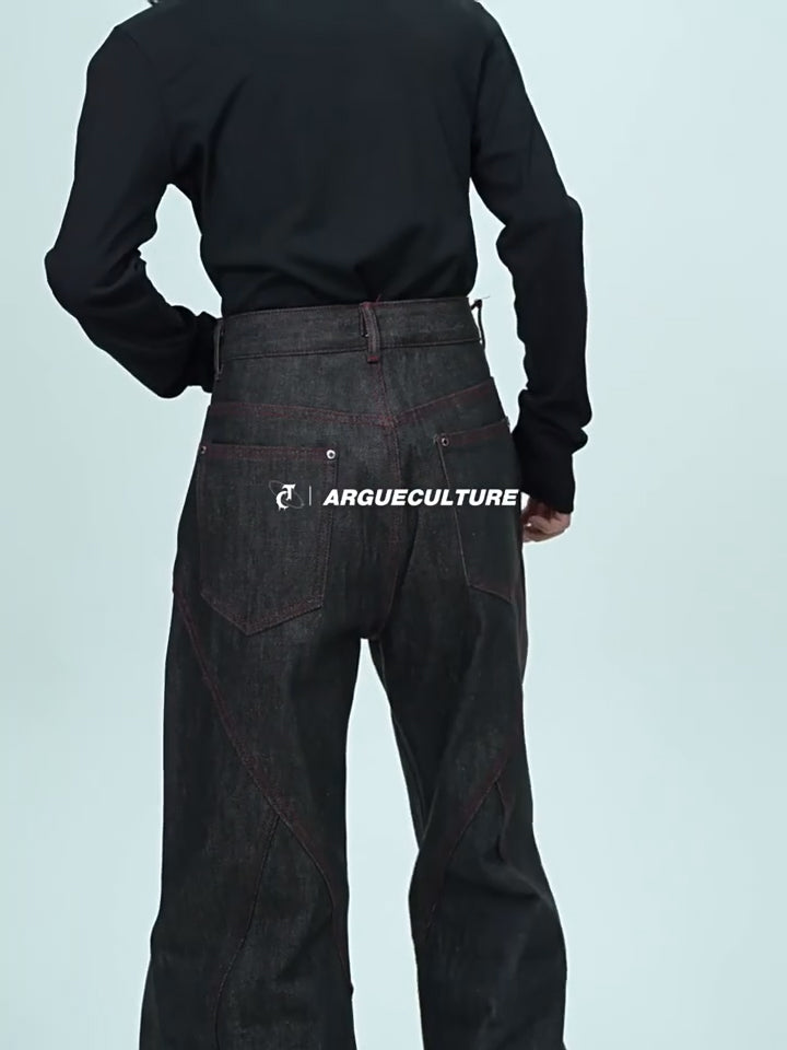 Argue Culture Side-Closure Flared Jeans - product detail view 1