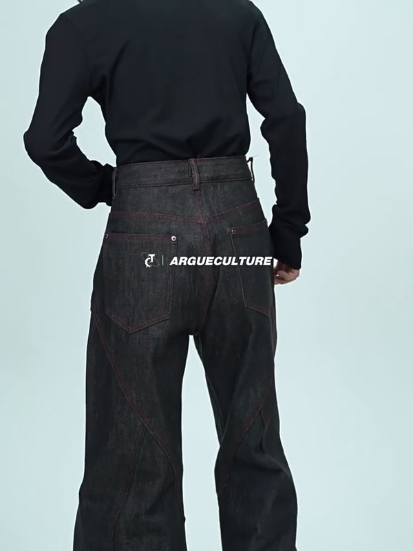 Argue Culture Side-Closure Flared Jeans - product detail view 1