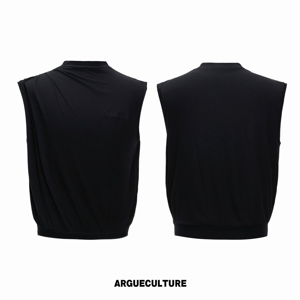 Argue Culture Embroidered Relaxed Tank Top - color view 7