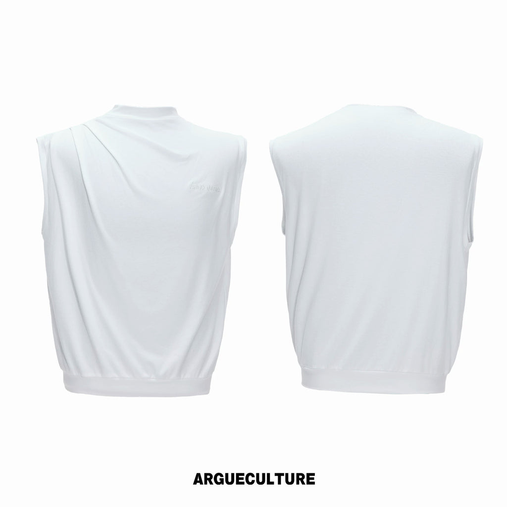Argue Culture Embroidered Relaxed Tank Top - color view 8
