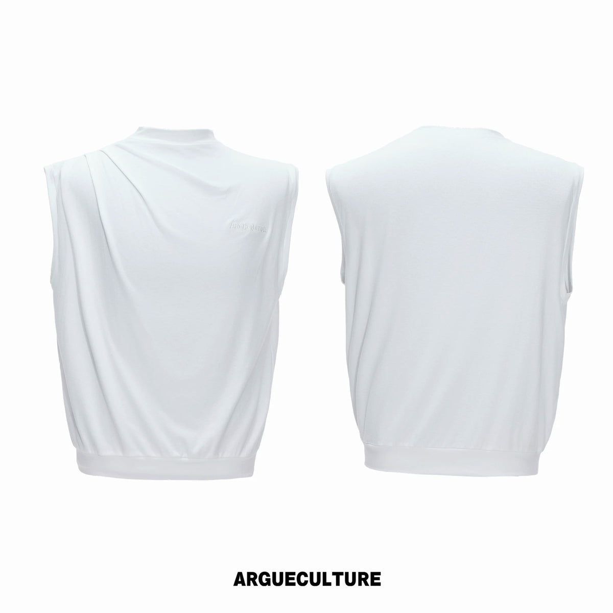 Argue Culture Embroidered Relaxed Tank Top - color view 8