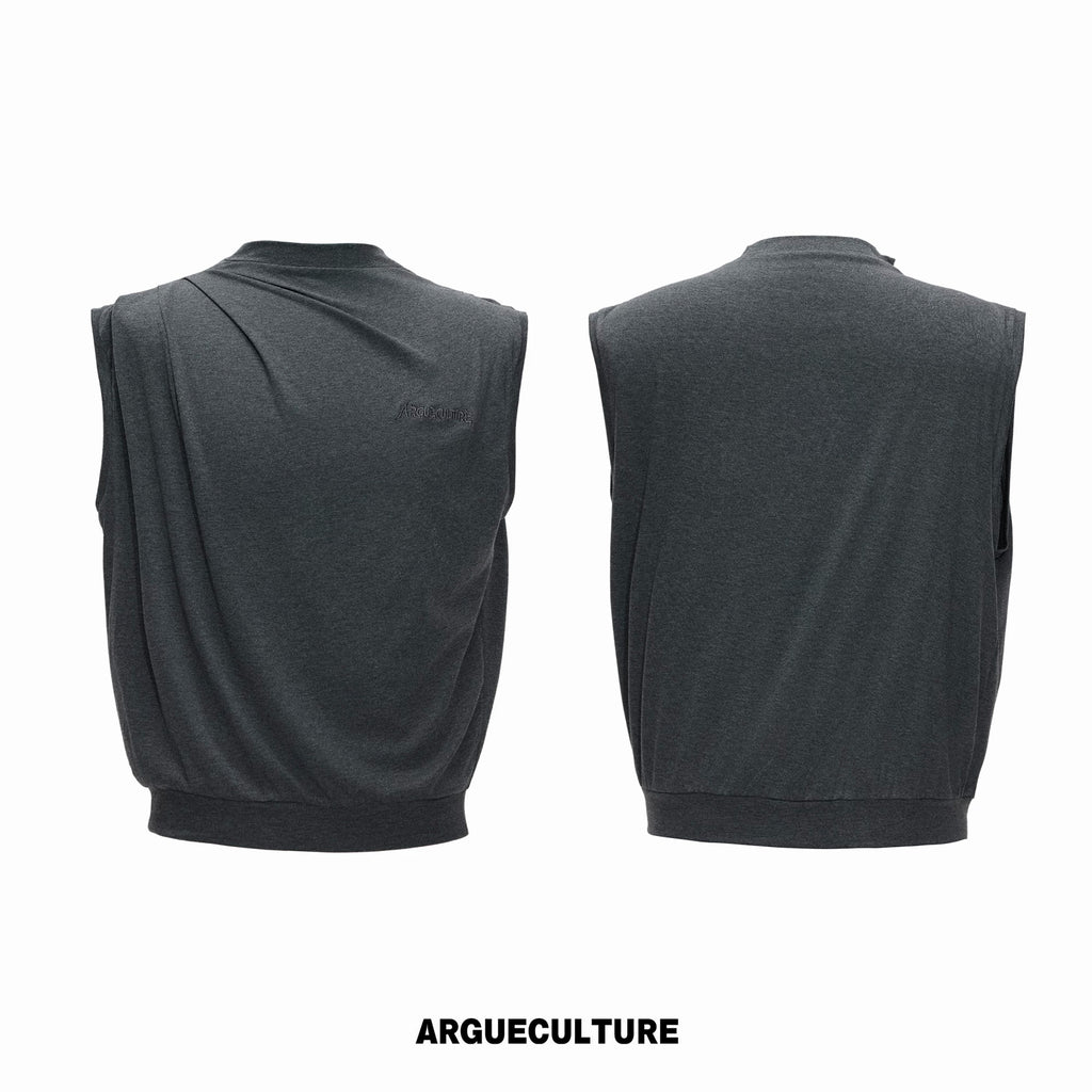 Argue Culture Embroidered Relaxed Tank Top - color view 9