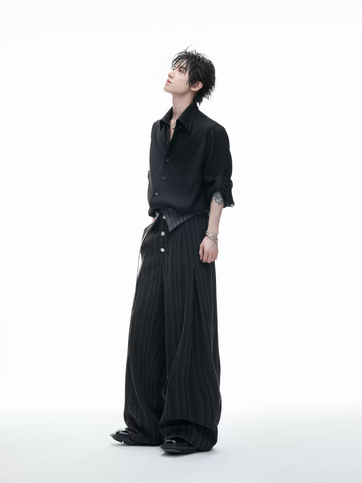 Argue Culture Textured Relaxed Shirt - gallery view 5